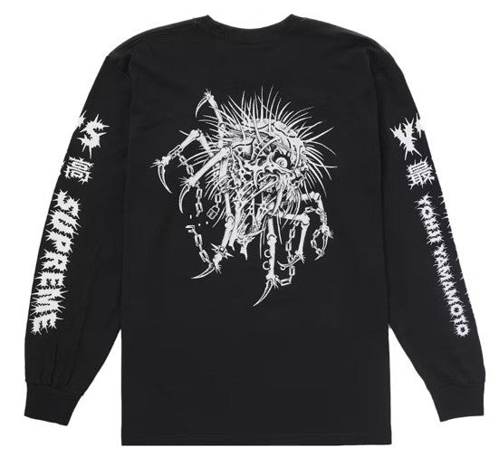 SUPREME YOHJI YAMAMOTO BLACK LONG SLEEVE TEE (BRAND NEW)