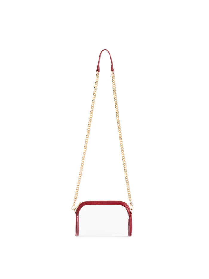 The Taylor Crossbody-Maroon