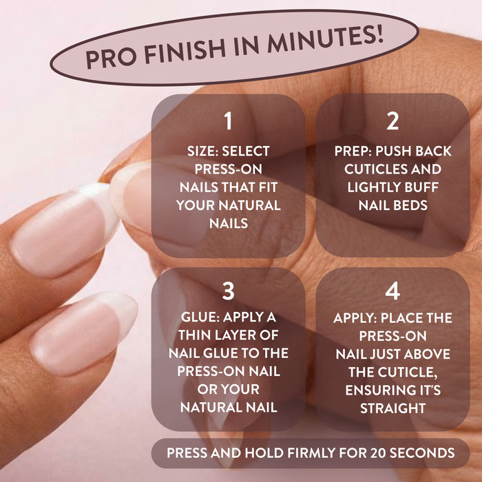 Totally Taylor Classic Pink Press-On Nails