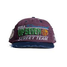 UP SEVEN PLUM INTL STREET TEAM HAT (BRAND NEW)