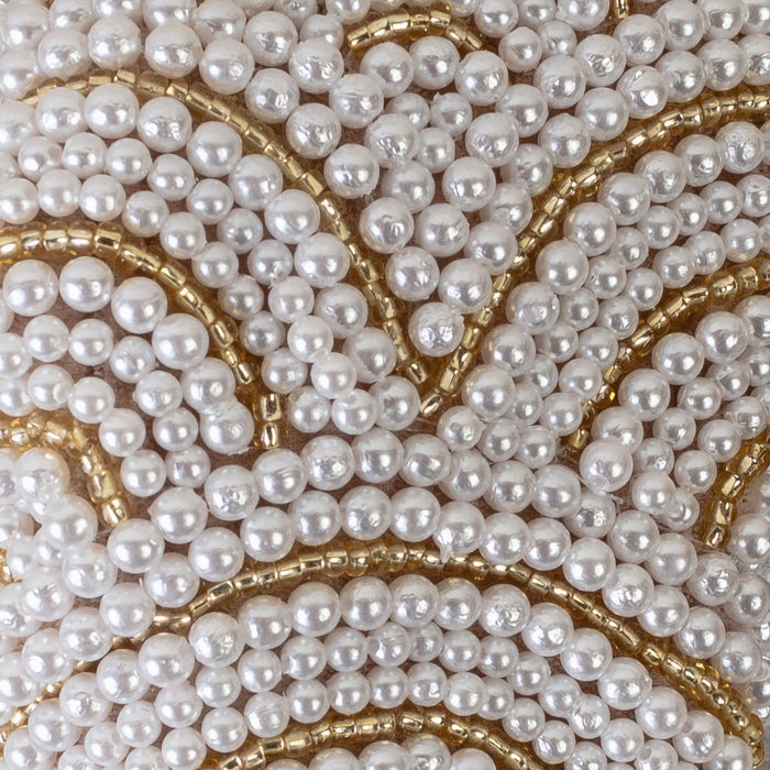 1572 - Pearl Headband - Gold