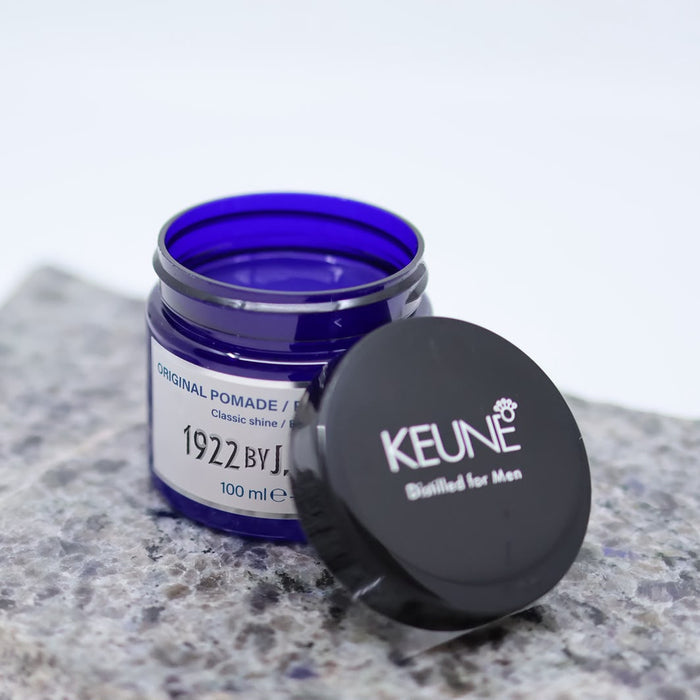 Zo ziet de structuur van Keune original pomade eruit. Verkrijgbaar bij Care For Hair