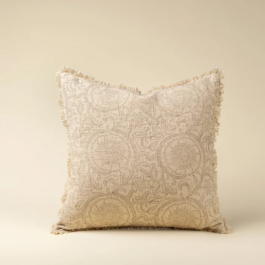 20x20 Botanique Fringe Pillow - Magnolia Lane co. Home + Garden + Gift