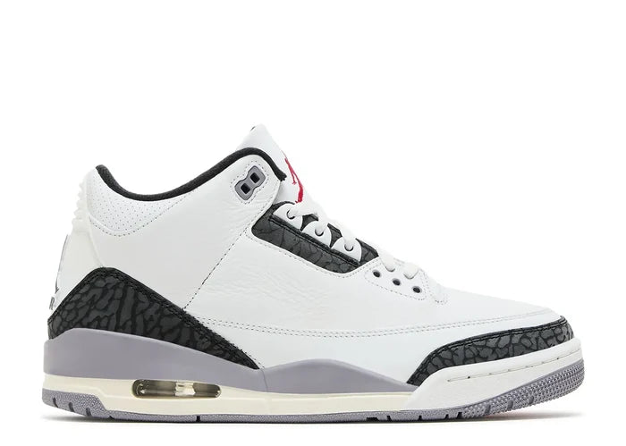 JORDAN 3 CEMENT GREY (PRE-OWNED W/ BOX)