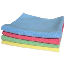 30x30cm Assorted Colour Microfiber Cloth Pack