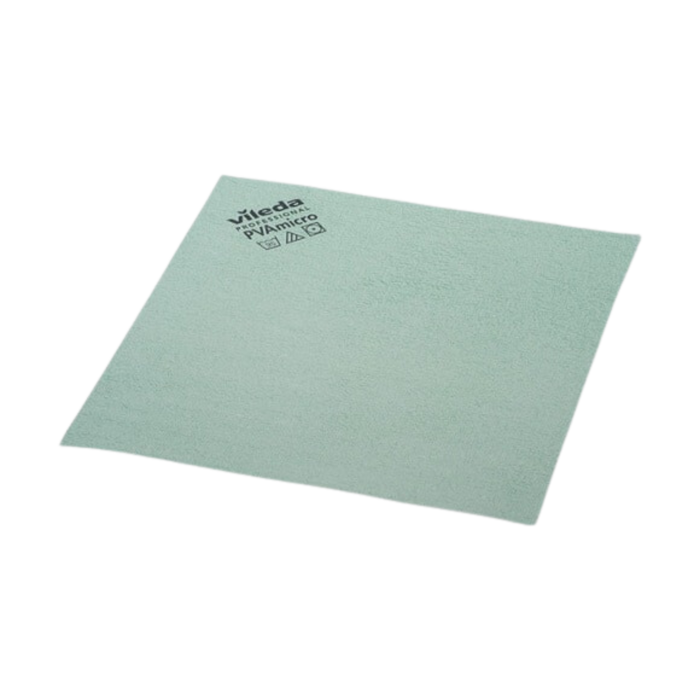 35cm x 38cm Green PVAmicro Coated Microfibre Cloth