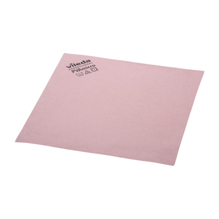 35cm x 38cm Red PVAmicro Coated Microfibre Cloth
