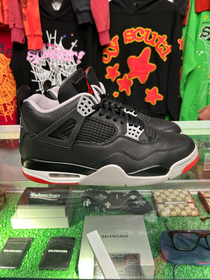 JORDAN 4 BRED REIMAGINED (PRE-OWNED NO BOX)
