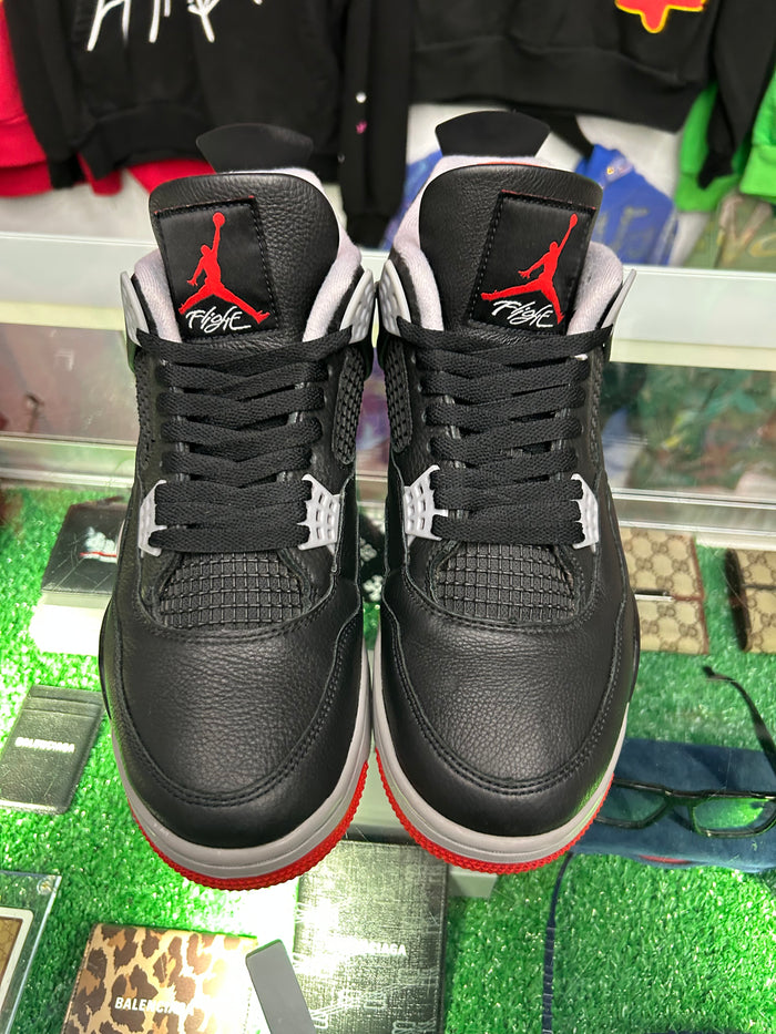 JORDAN 4 BRED REIMAGINED (PRE-OWNED NO BOX)