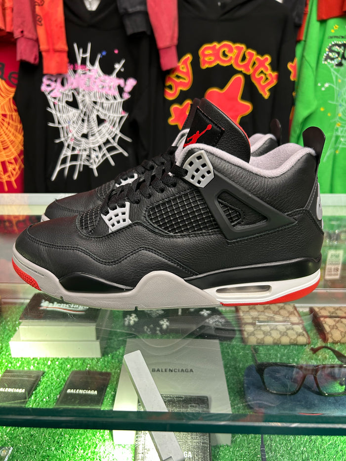 JORDAN 4 BRED REIMAGINED (PRE-OWNED NO BOX)
