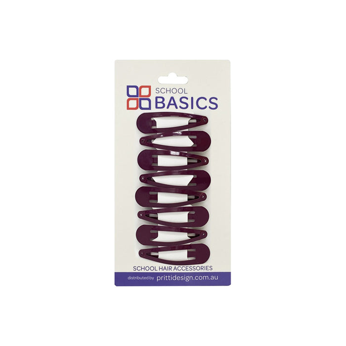 5cm snap clips - 8 pack