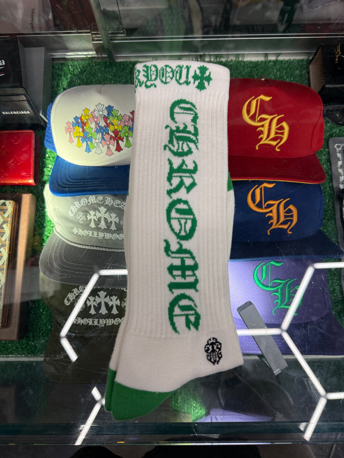 CHROME HEARTS SPELL OUT SOCKS (BRAND NEW)