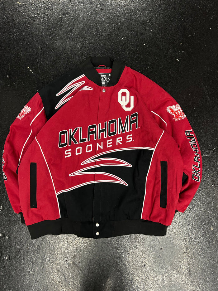 NASCAR OKLAHOMA SOONERS JACKET (PRE-OWNED)