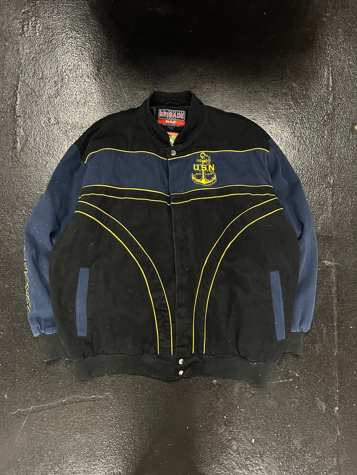 NASCAR USA NAVY JACKET (PRE-OWNED)