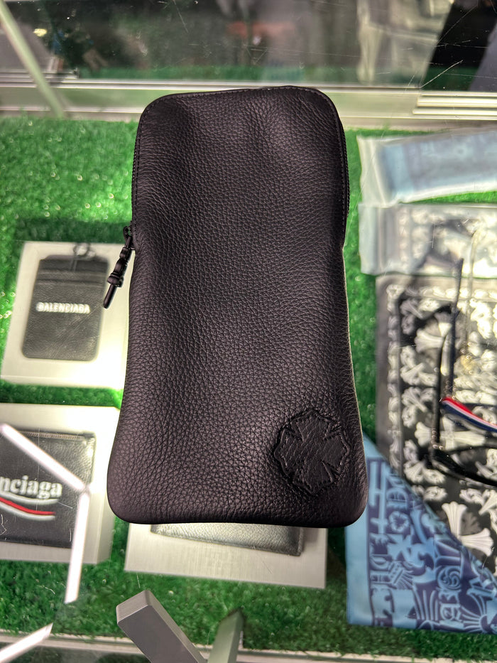 CHROME HEARTS LEATHER SUNGLASSES CASE