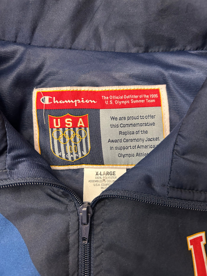 UNITED STATES OF AMERICA USA OLYMPIC WINDBREAKER  JACKET (PRE-OWNED)
