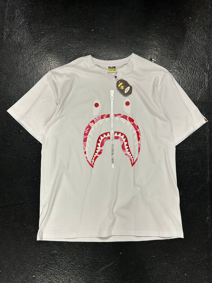 BAPE PINK CAMO ZIP TEE (BRAND NEW)
