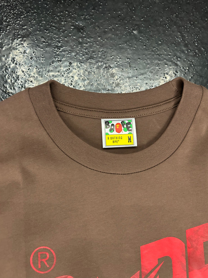 BAPE STA BROWN RED CAMO TOO (BRAND NEW)