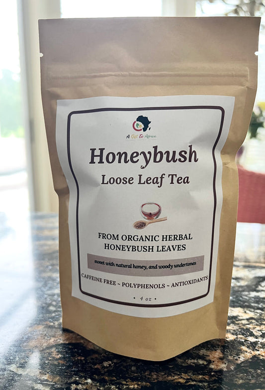 Organic Honeybush Tea - Loose Leaf in pouch and canister