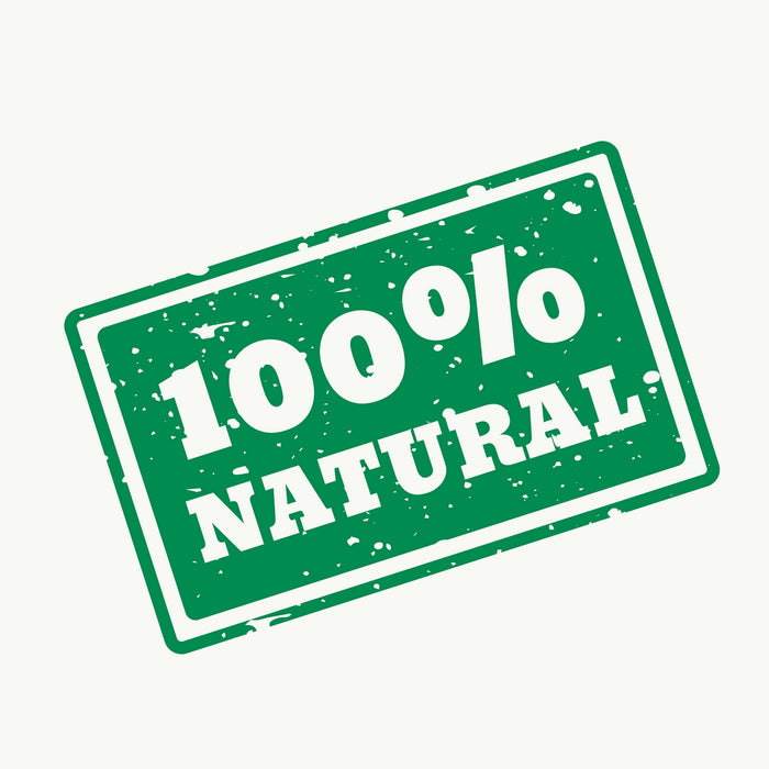 100% natural