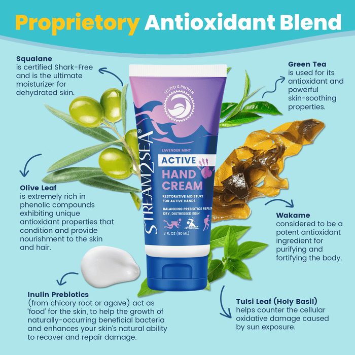 Stream2Sea Active Hand Cream Lavender Mint