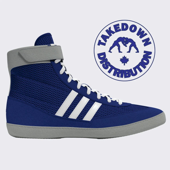 Adidas Shoe Wrestling Combat Speed 4 Royal   NEW 2025-26 - Takedown Distribution