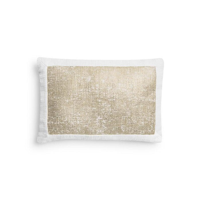 Michael Aram After The Storm Dec Pillow White and Gold