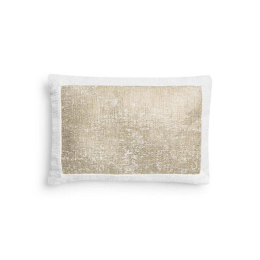 Michael Aram After The Storm Dec Pillow White and Gold