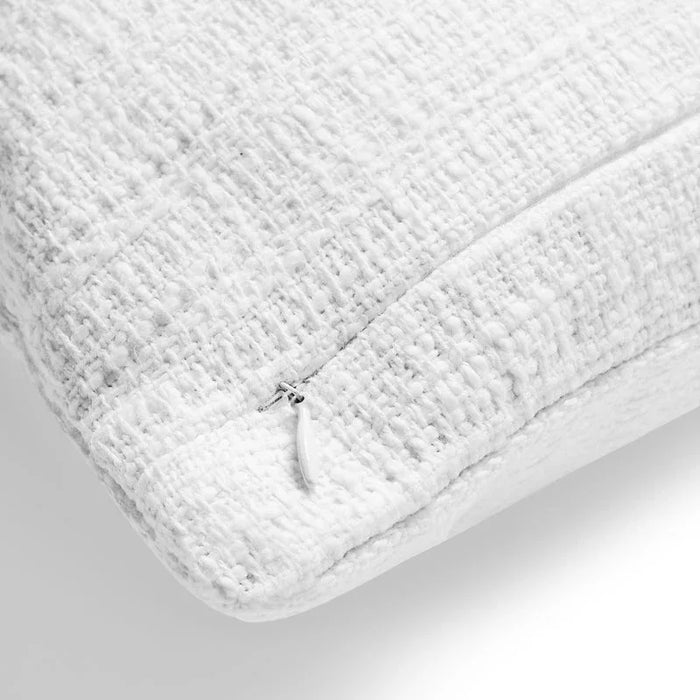 Michael Aram After The Storm Dec Pillow White and Silver