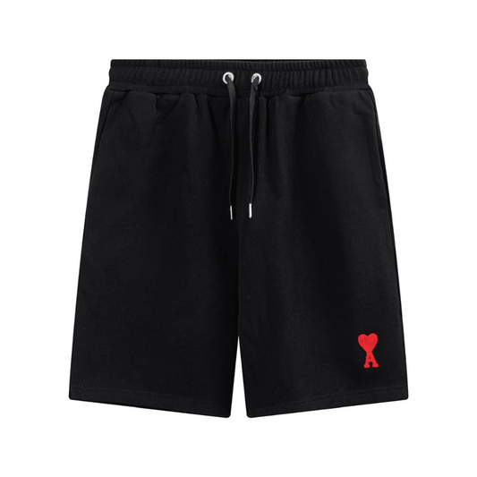 "Ami" Shorts Black/Red