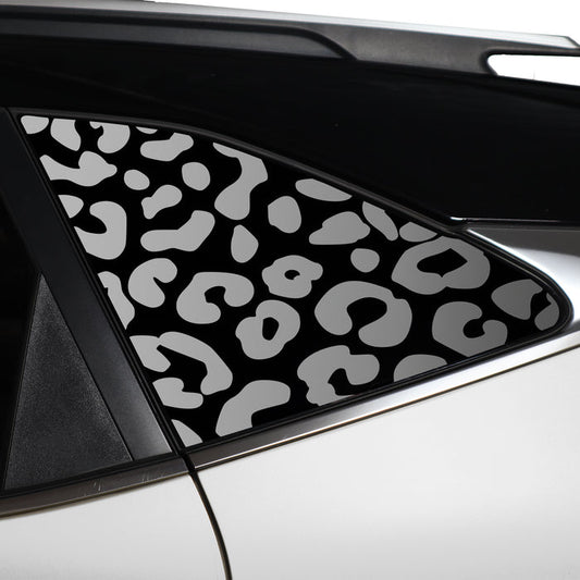 Animal Leopard Cheetah Cow Window Vinyl Decal Stickers Fits Kia Seltos 2021 - 2024 - Bogar Tech Designs