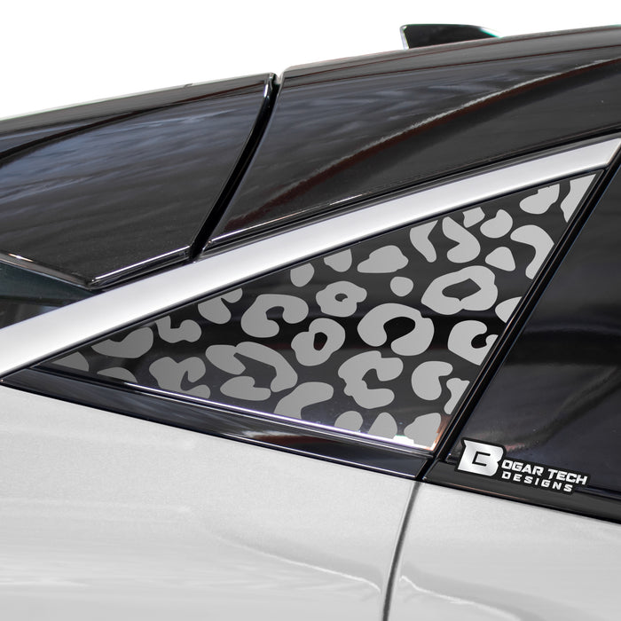 Animal Leopard Cheetah Cow Window Vinyl Decal Stickers Fits Nissan Ariya 2023 2024 - Bogar Tech Designs
