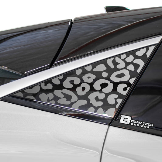 Animal Leopard Cheetah Cow Window Vinyl Decal Stickers Fits Nissan Ariya 2023 2024 - Bogar Tech Designs