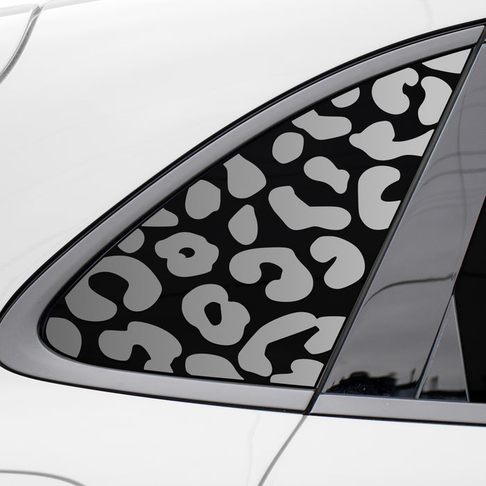 Animal Leopard Cheetah Cow Window Vinyl Decal Stickers Fits Porsche Macan 2015 - 2021 - Bogar Tech Designs