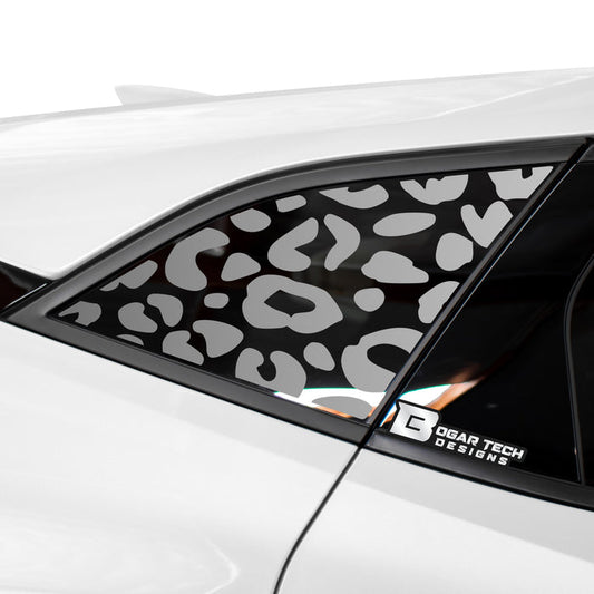 Animal Leopard Cow Window Vinyl Decal Stickers Fits Chevy Blazer 2019 - 2025 - Bogar Tech Designs