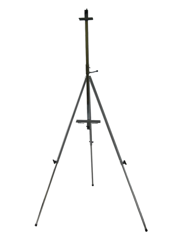 APA Portable Plein Air Folding Metal Easel, ,with adjustable pole (Made in Italy)