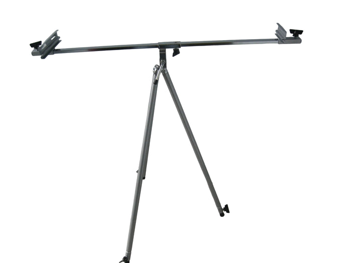 APA Portable Plein Air Folding Metal Easel, ,with adjustable pole (Made in Italy)