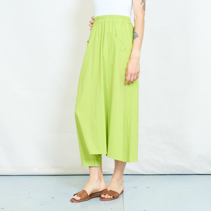 Asymmetric pocket midi skirt wholesale
