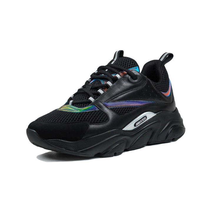 "B22" Black Reflective Rainbow