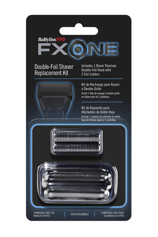 Babyliss FXOne Shaver Black Replacement Foil & Cutter #FX79RF2MB - Palms Fashion Inc.