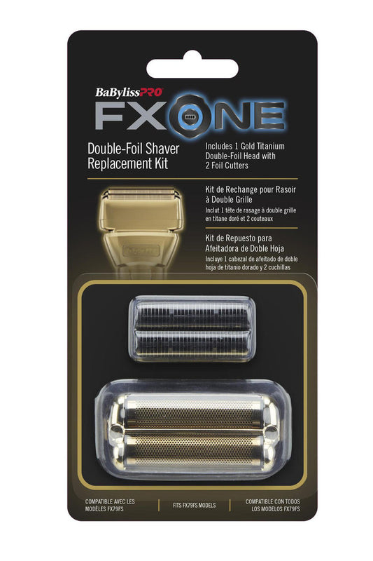 Babyliss FXOne Shaver Gold Replacement Foil & Cutter #FX79RF2G - Palms Fashion Inc.