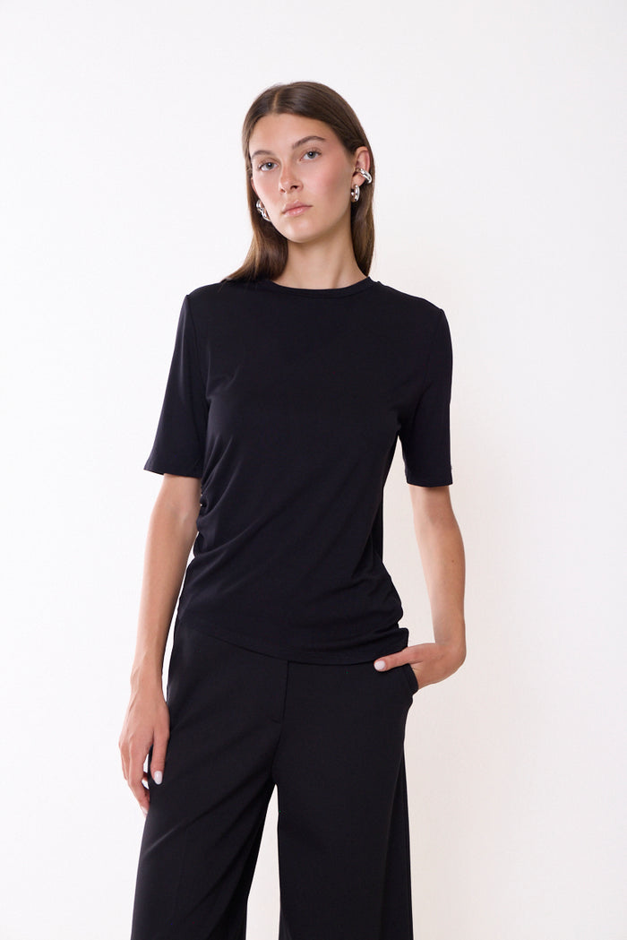 Basic round-neck short-sleeve t-shirt wholesale