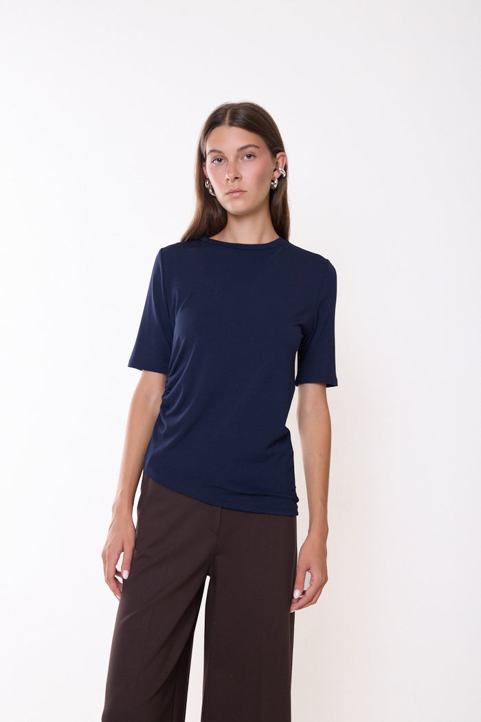 Basic round-neck short-sleeve t-shirt wholesale