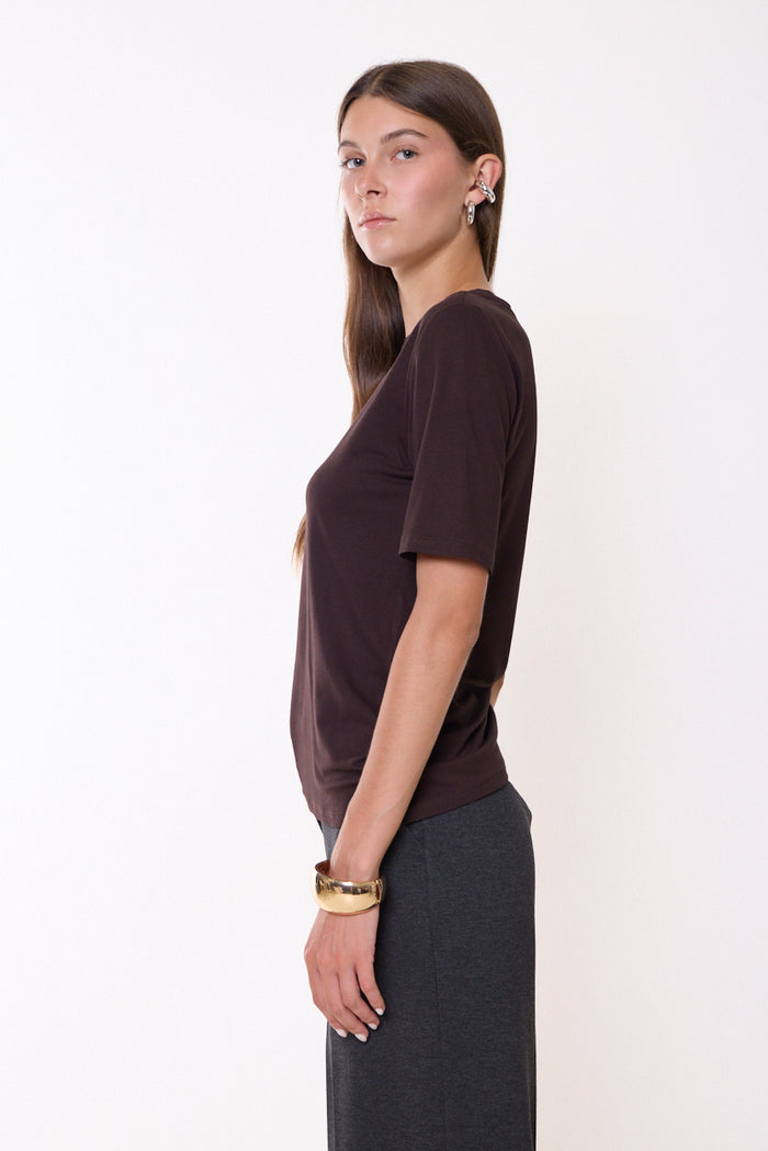 Basic round-neck short-sleeve t-shirt wholesale