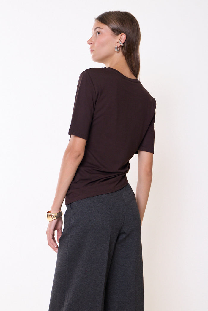 Basic round-neck short-sleeve t-shirt wholesale