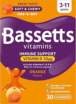 BASSETTS IMMUNE VIT 3-11YR ORANGE 30