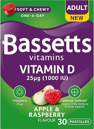 BASSETTS VIT D PAST ADULT APPLE & RASPBERRY 30