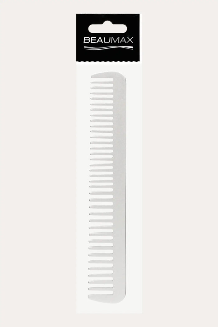 BEAUMAX ALUMINUM CUTTING STYLING COMB #703 - BSW BEAUTY CANADA