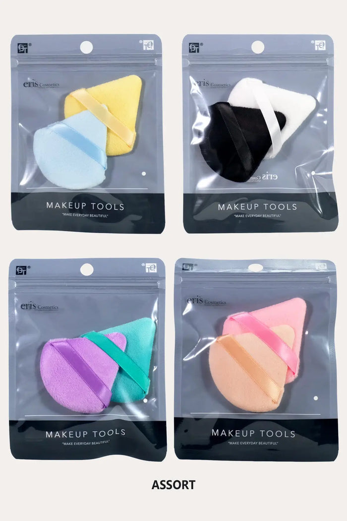 BEAUTY TOWN TRIANGLE MAKEUP POWDER PUFF BEAUTY TOWN