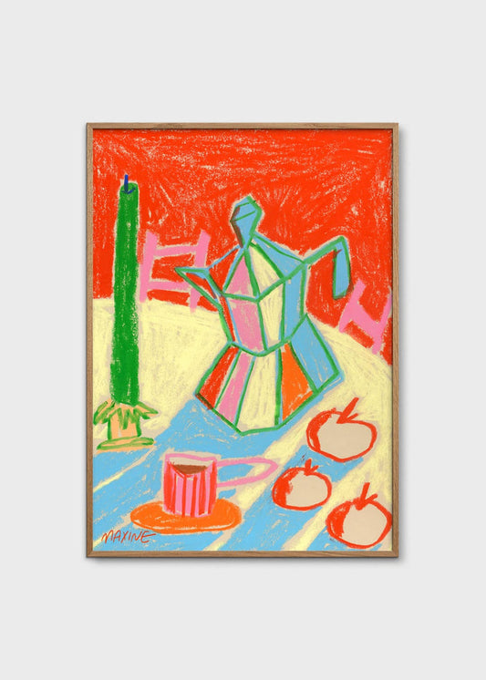 Bialetti and Clementines by Maxine McCrann